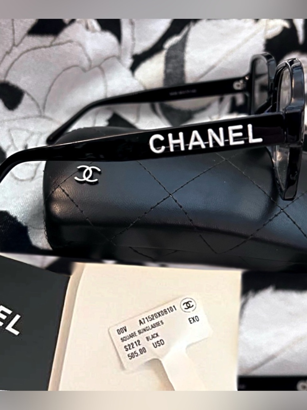 CHANEL Acetate Square Protective Screen Eyewear Model 5408 - Picture 9 of 15